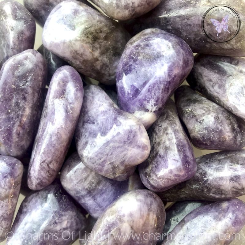 Amethyst Tumble Stone - X-Large